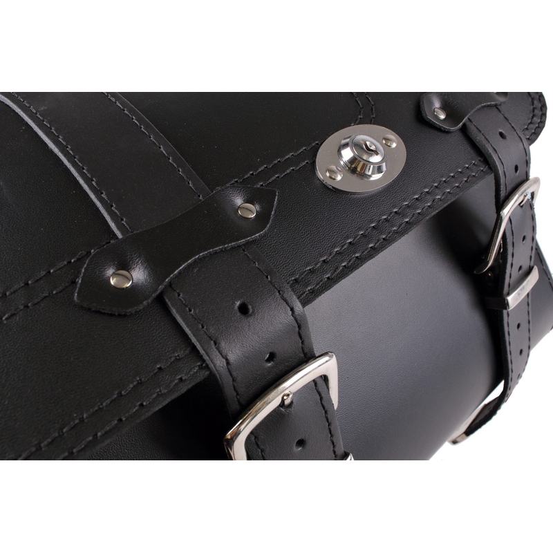 Chopper RSA-131A leren motorkoffer met slot