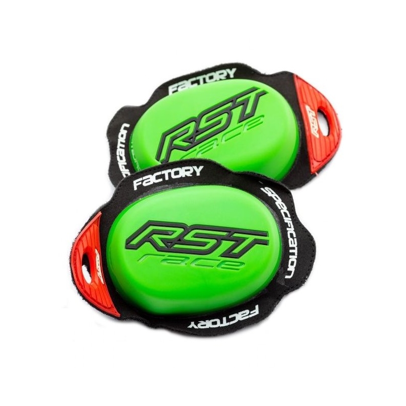 Kolenní slidery RST 1924 Factory Reverse Velcro fluo zelené výprodej