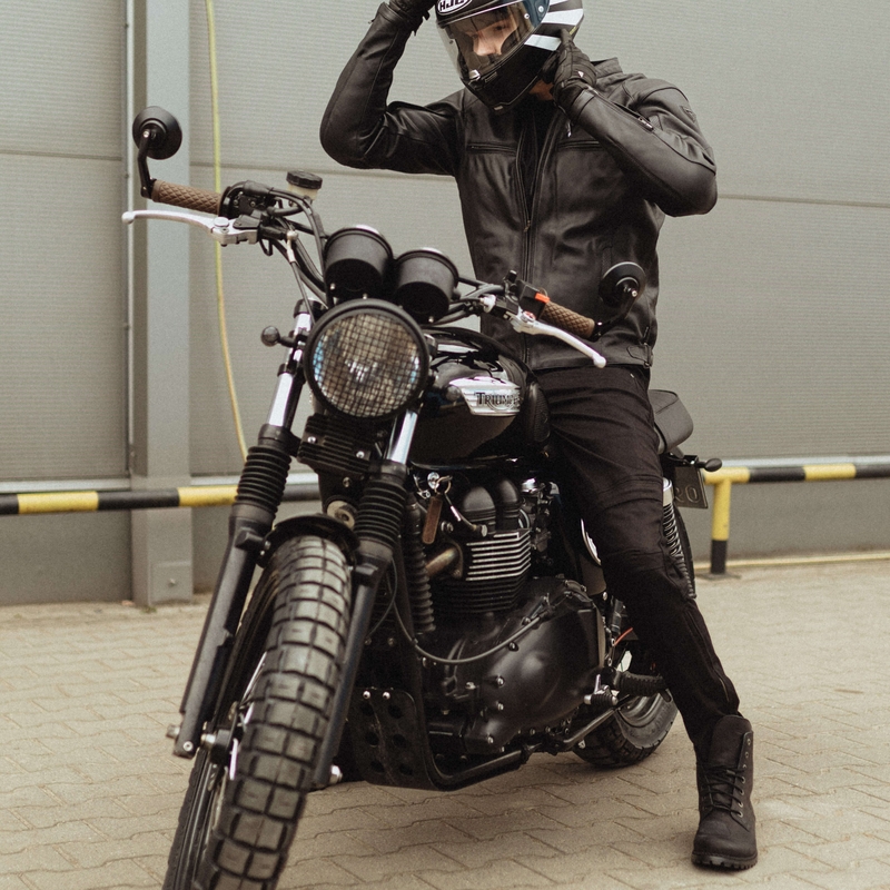 Rebelhorn Rage II Zwarte Motorfiets Jeans uitverkoop