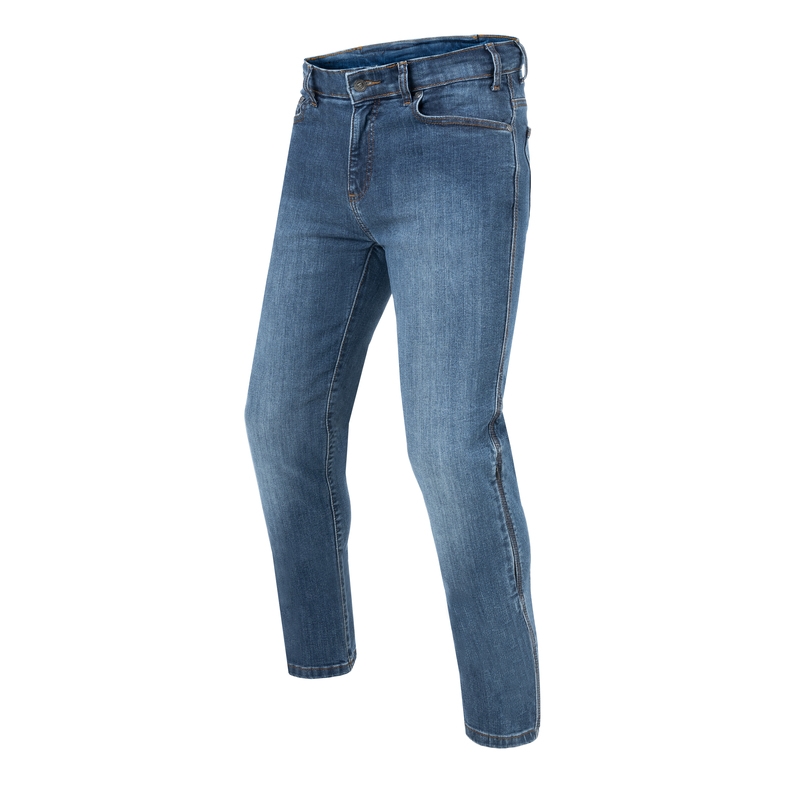 Motorjeans Rebelhorn Classic III RG blauw gewassen uitverkoop