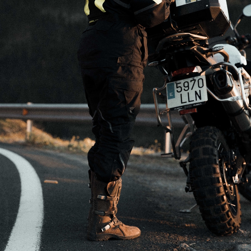 Rebelhorn Hardy II motorbroek zwart uitverkoop
