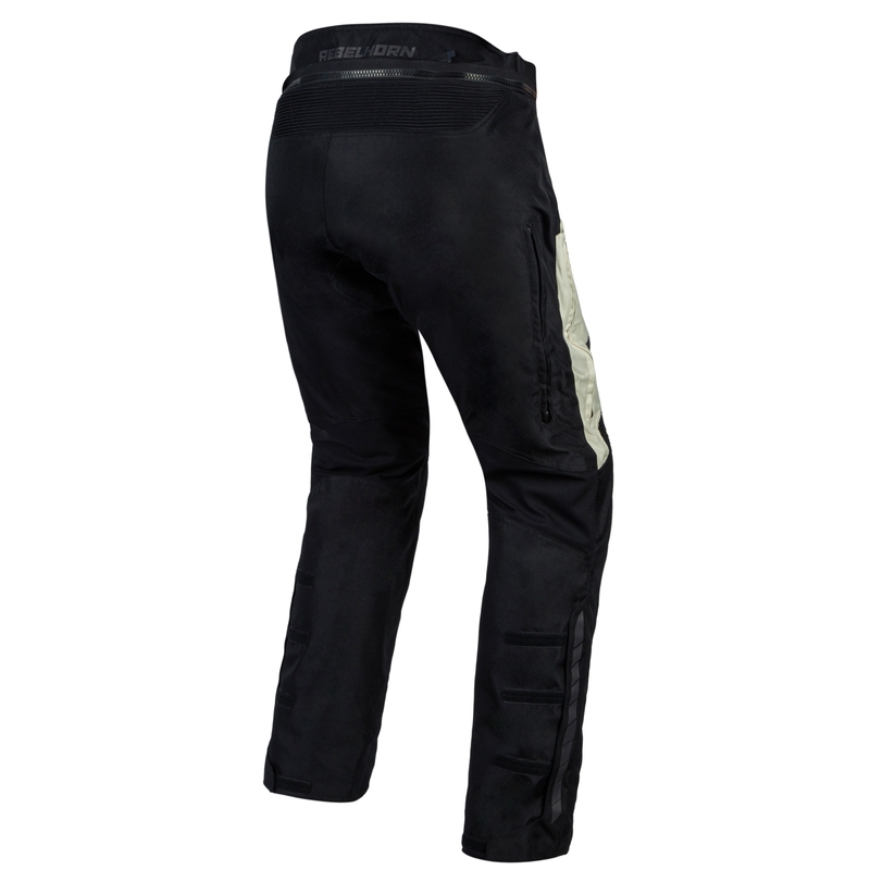 Rebelhorn Hiker III motorbroek zwart-grijs uitverkoop