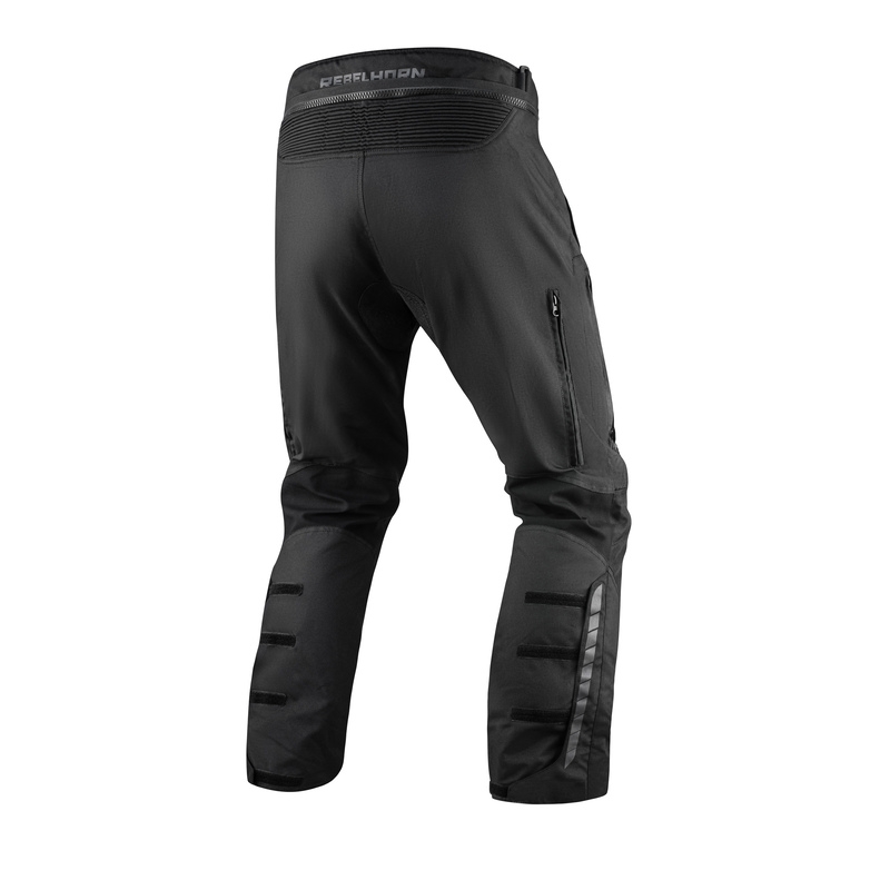 Moto broek Rebelhorn Hiker III zwart kort uitverkoop
