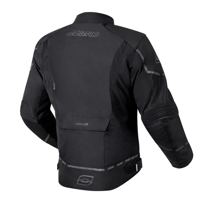 Motorjas Ozone Jet II zwart uitverkoop