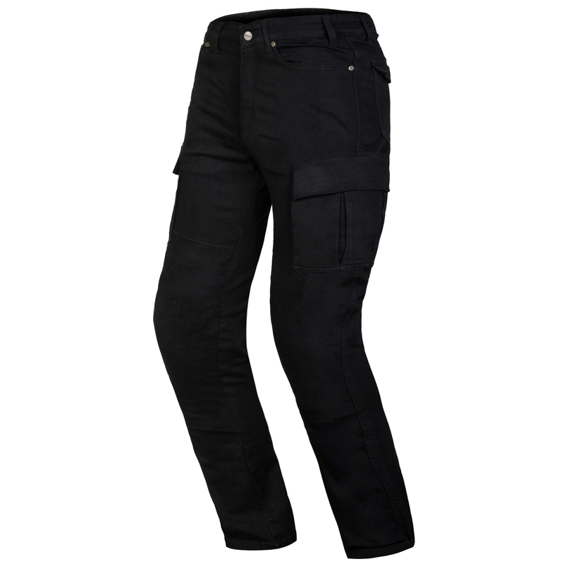 Ozone Shadow II Zwarte Motorfiets Jeans uitverkoop