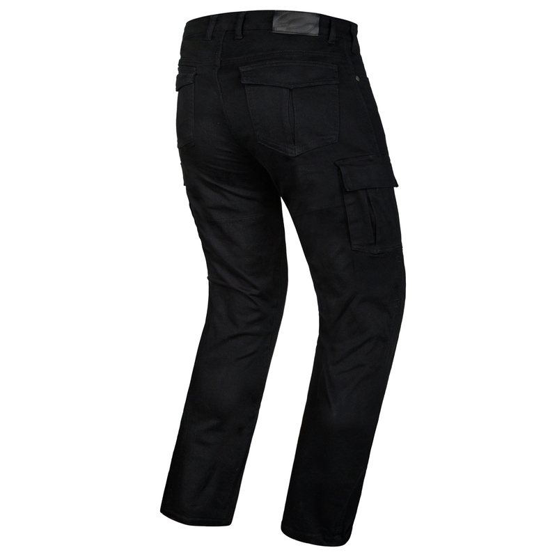 Ozone Shadow II Zwarte Motorfiets Jeans uitverkoop