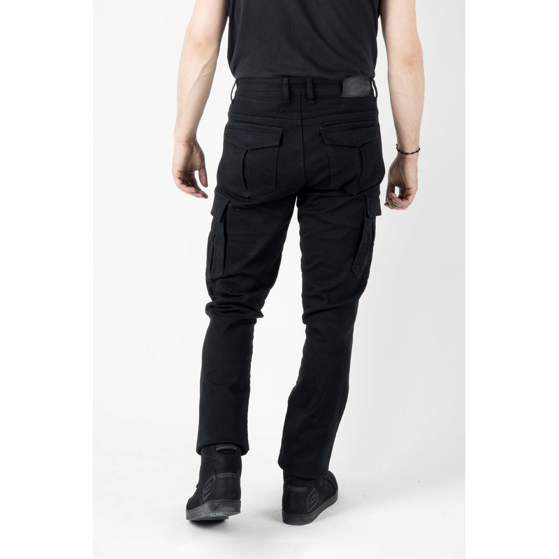 Ozone Shadow II Zwarte Motorfiets Jeans uitverkoop