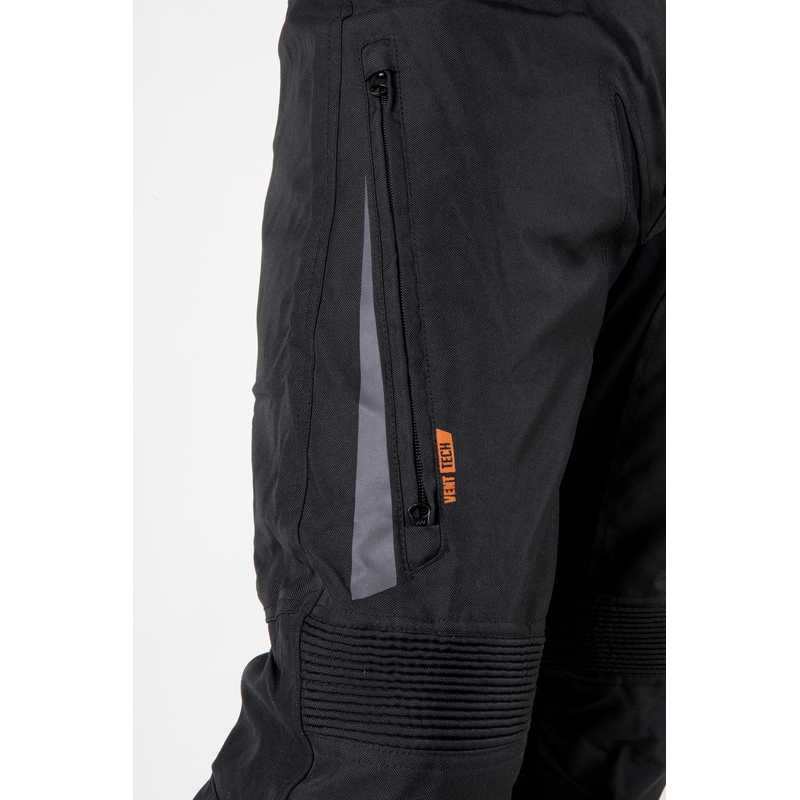 Ozone Vulcan Zwart Cropped Motorfietsbroek