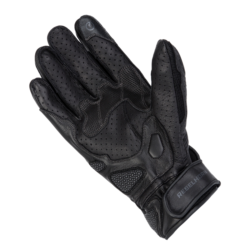 Rebelhorn Flux II motorhandschoenen zwart