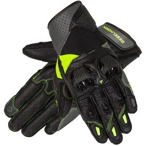 Rebelhorn Flux II motorhandschoenen zwart-fluo-geel uitverkoop