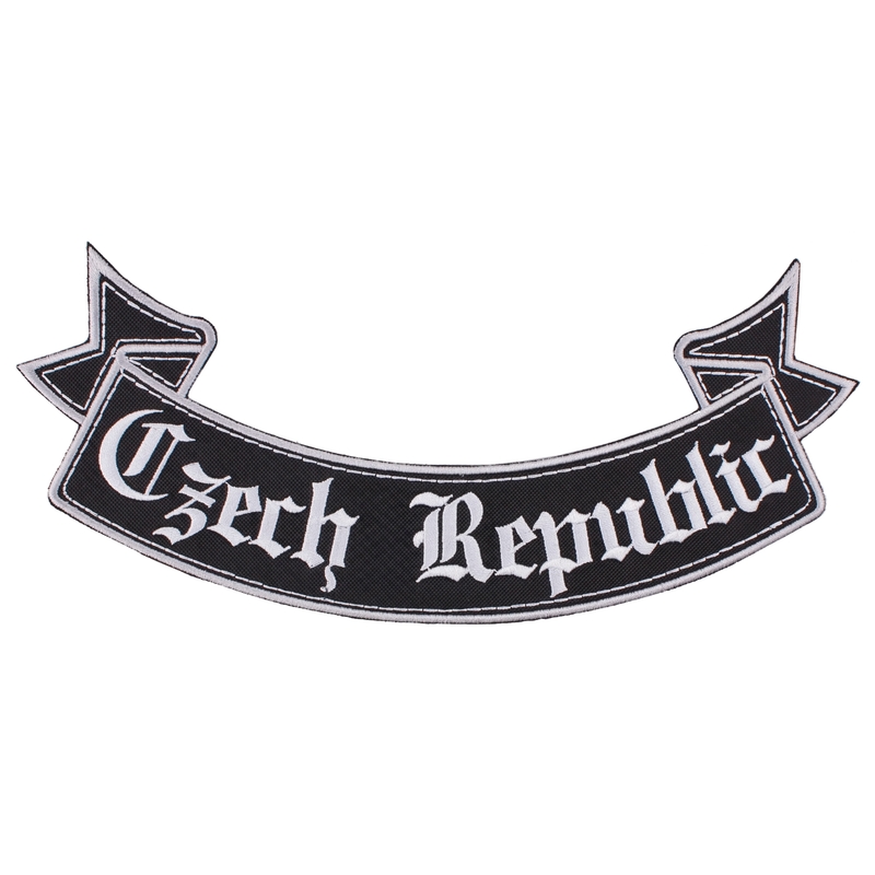 Patch Tsjechië lint onderaan