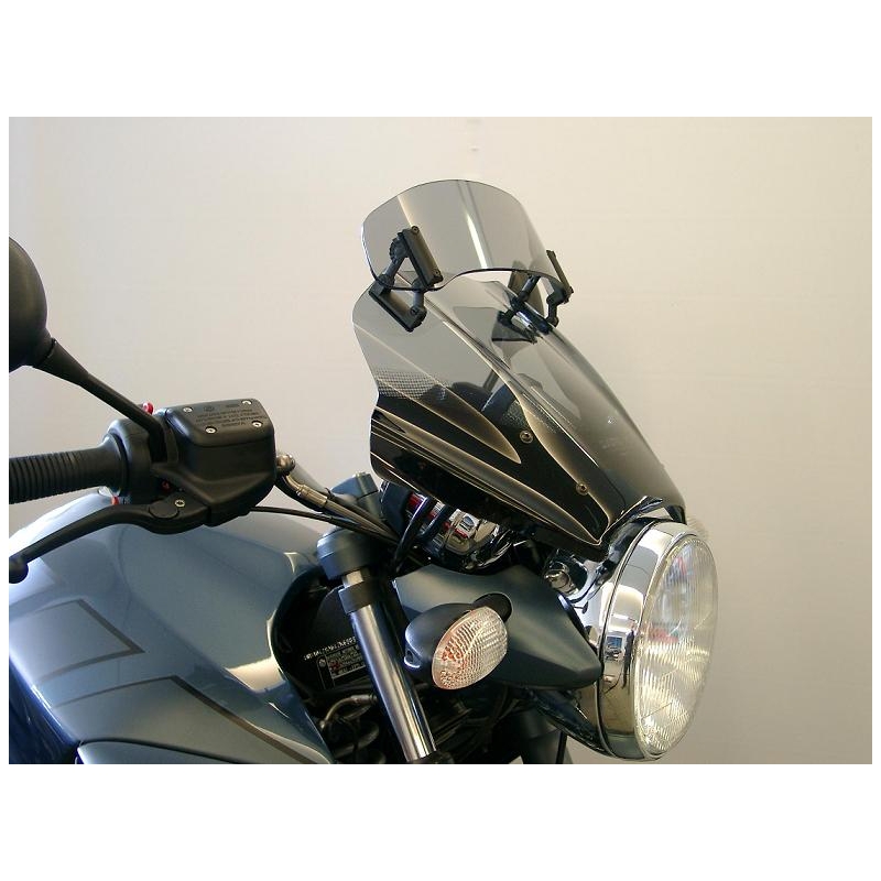 Plexi voor MRA-Vario voor naked bikes + montageset
