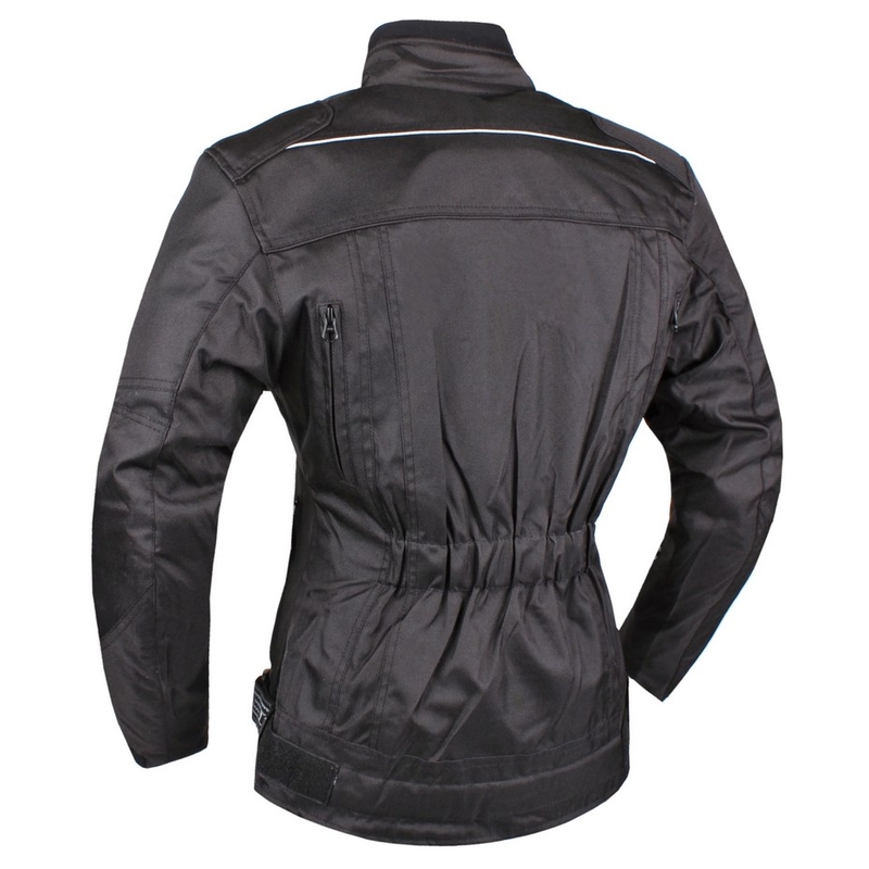 Dames motorpak RSA Queen zwart uitverkoop