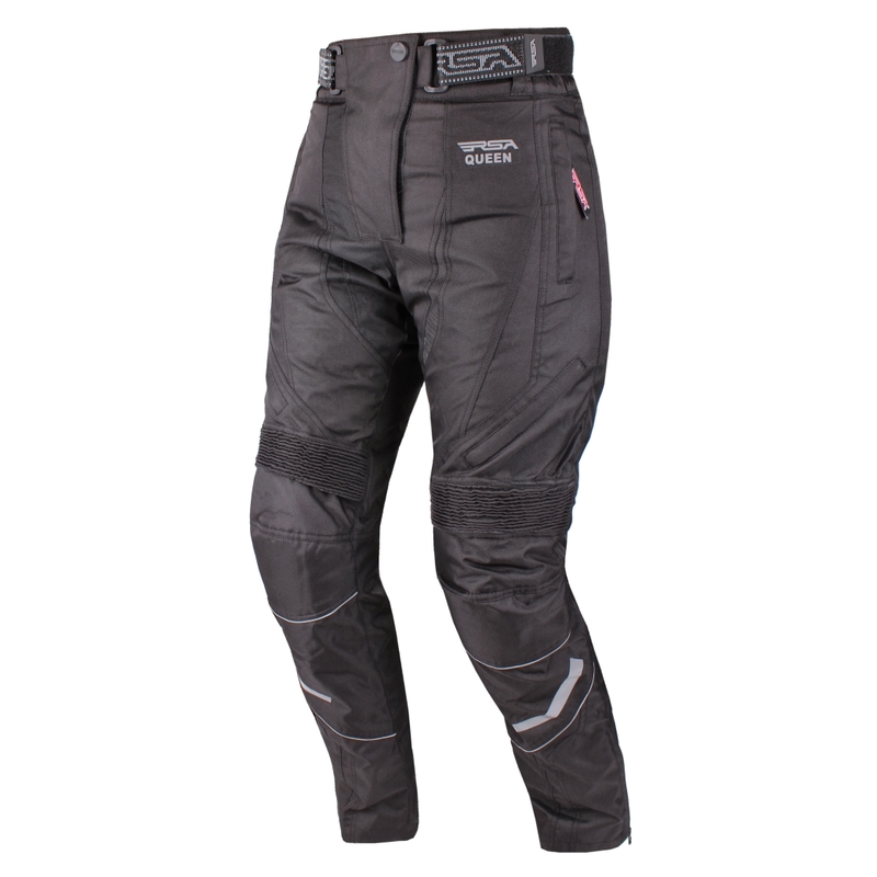 Dames motorpak RSA Queen zwart uitverkoop