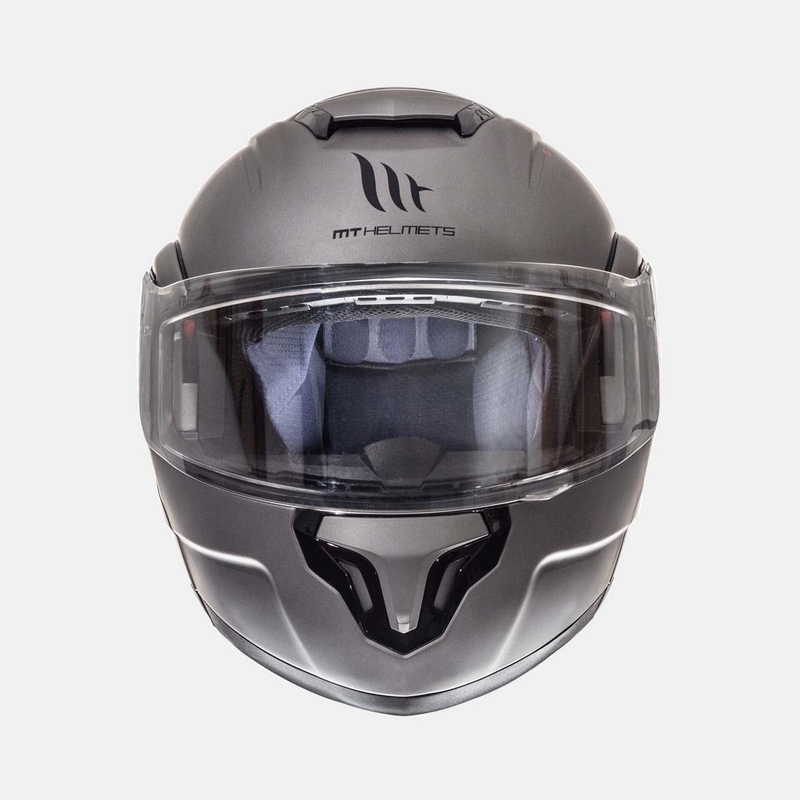 MT Atom motorhelm titanium uitverkoop