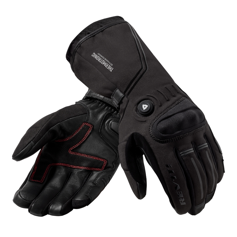 Verwarmde motorhandschoenen Revit Liberty H2O zwart