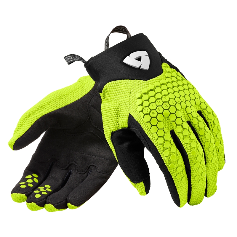 Motorhandschoenen Revit Massif fluo geel