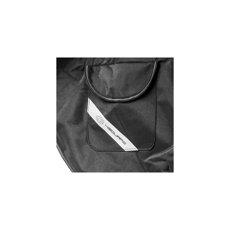 NOX/4SQUARE waterdichte voetbedekking laag zwart
