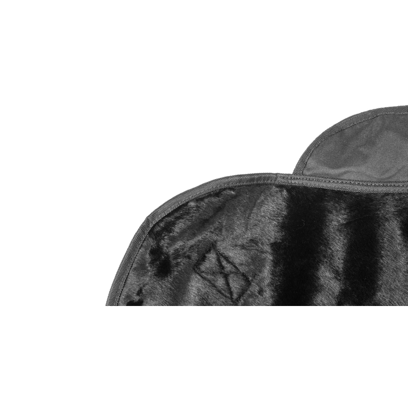 NOX/4SQUARE waterdichte voetbedekking laag zwart