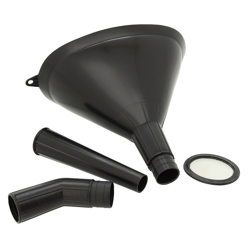 Trychtýř se sítkem a s nálevkou