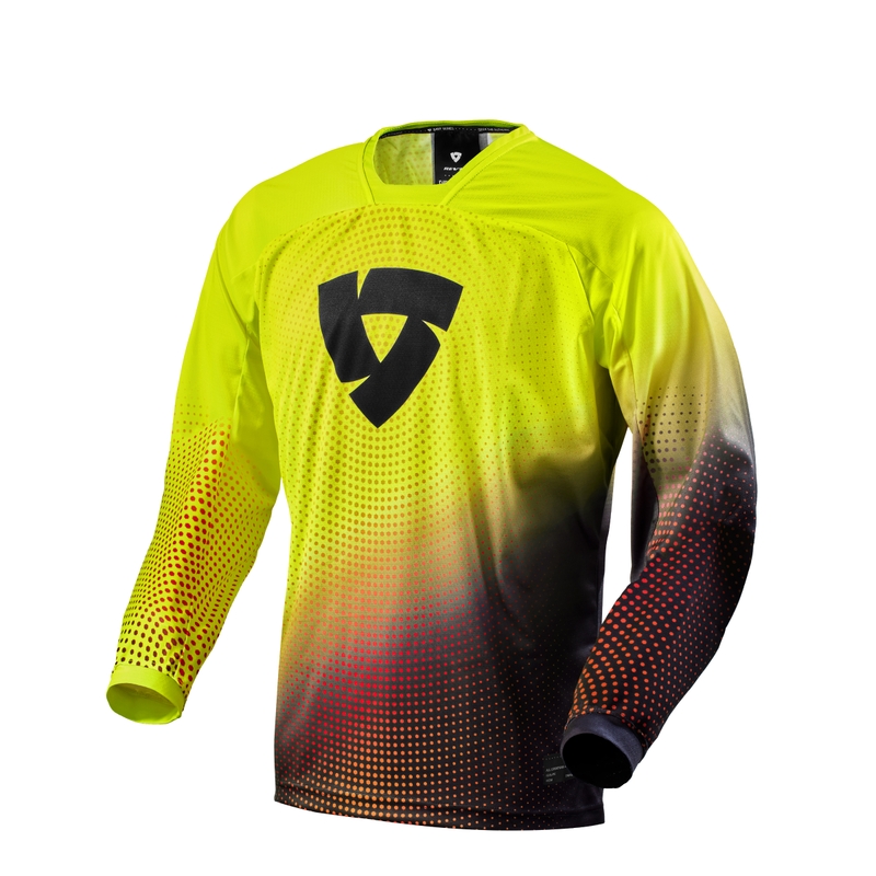 Motorcross trui Revit Seeker geel uitverkoop