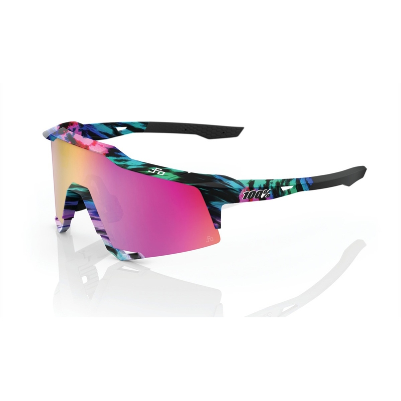 Zonnebril 100% SPEEDCRAFT Peter Sagan LE Soft multicolor (paars glas)
