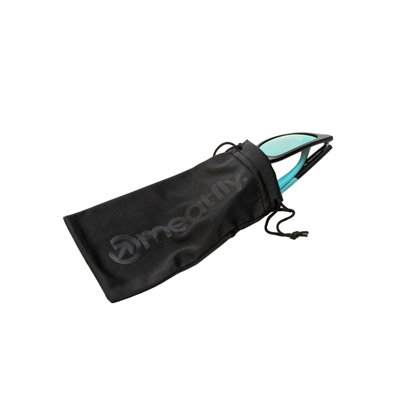 Meatfly Clutch 2 zwart-turquoise zonnebril
