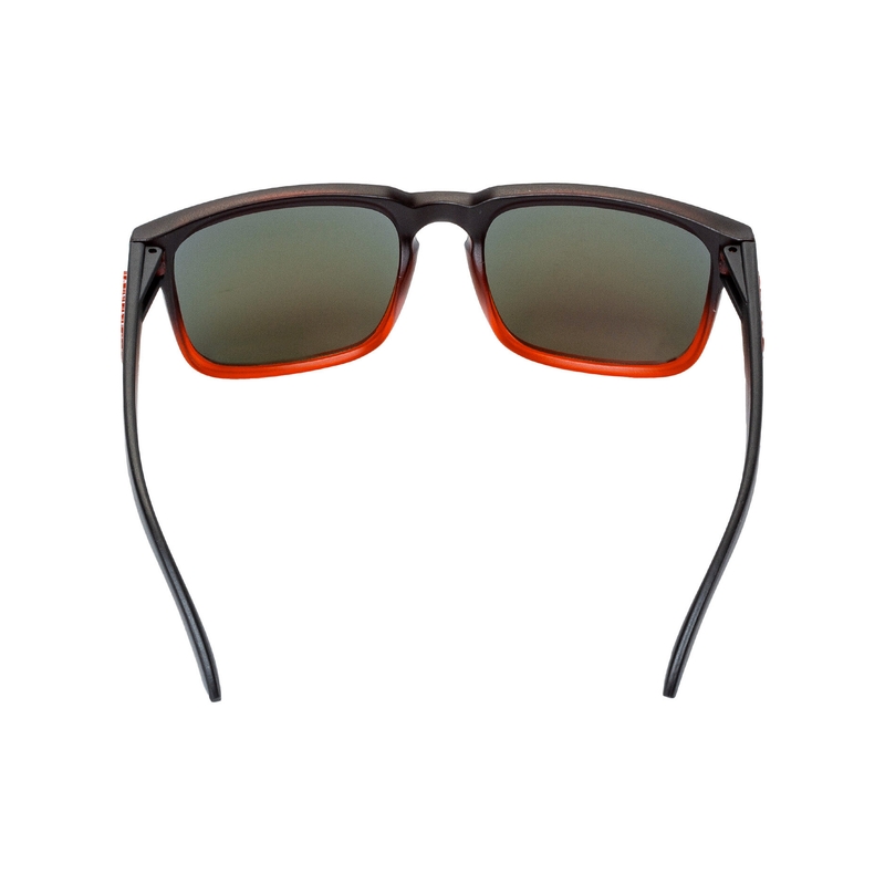 Meatfly Memphis zwart met rode zonnebril