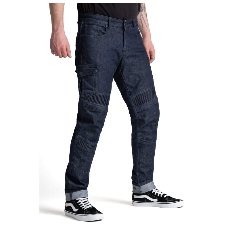 BROGER Ohio donkerblauwe motorjeans uitverkoop