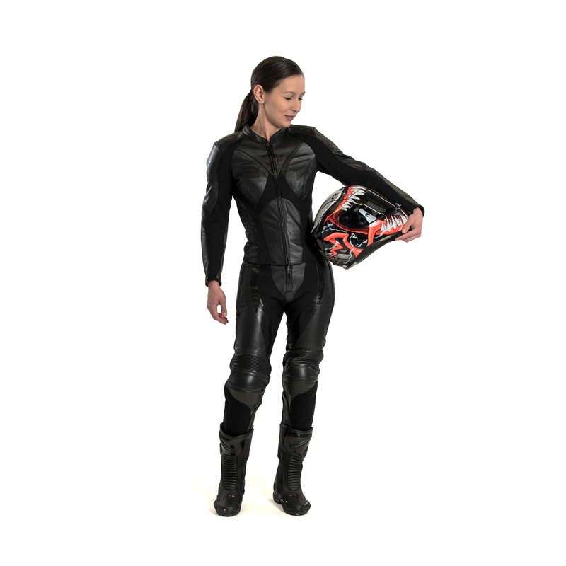 Rebelhorn Rebel Vrouwen Motoroverall Zwart