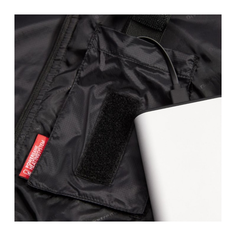 Prošívaná vesta DAKAR VE Heat černá výprodej