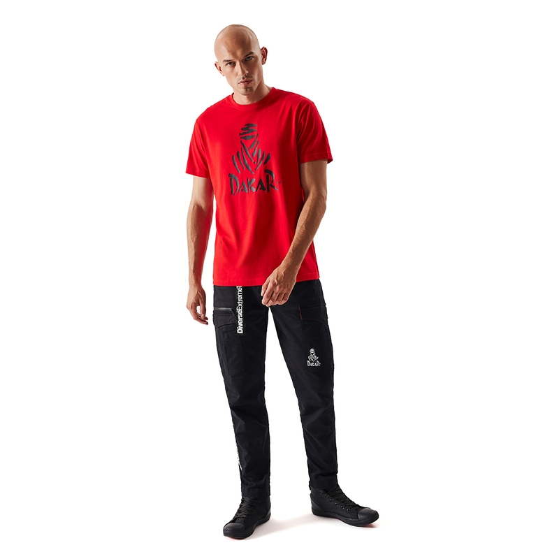 T-shirt DAKAR Sport rood uitverkoop