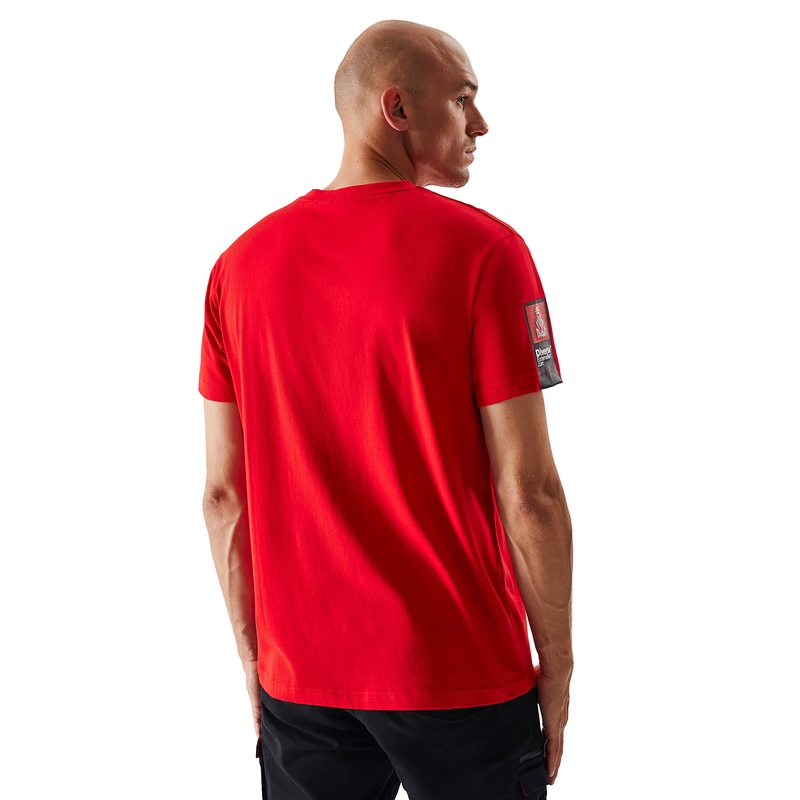 T-shirt DAKAR Sport rood uitverkoop