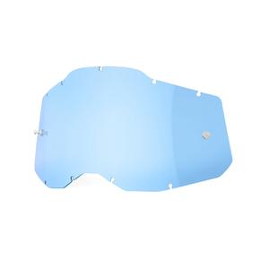 Plexi 100% Racecraft 2/Accuri 2/Strata 2 blauw (Anticondens)