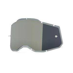 Plexi 100% Gespoten Racecraft 2/Accuri 2/Strata 2 grijs gespiegeld (Anti-fog)
