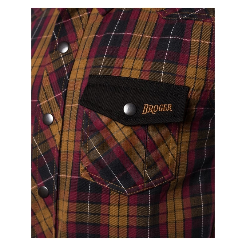 BROGER Alaska karamel motor shirt uitverkoop