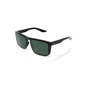 Zonnebril 100% RENSHAW zwart (groene glazen)