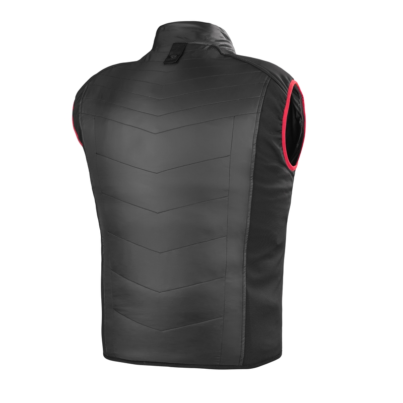 Shima Powerheat vest zwart-rood