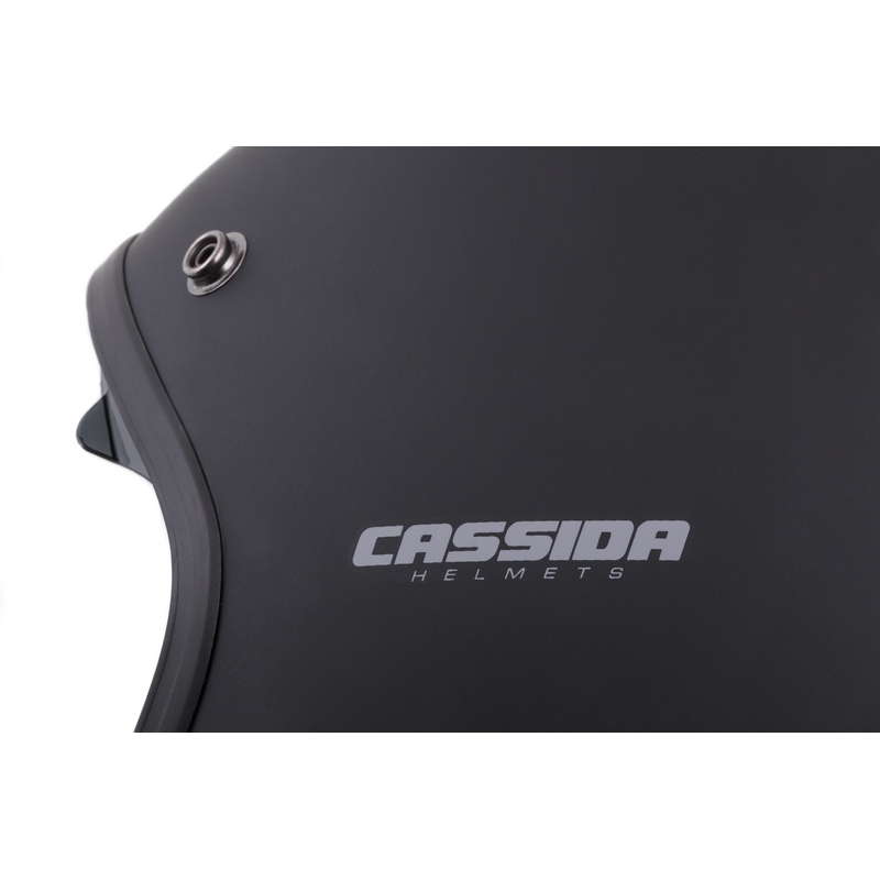 Cassida Oxygen open motorhelm zwart mat