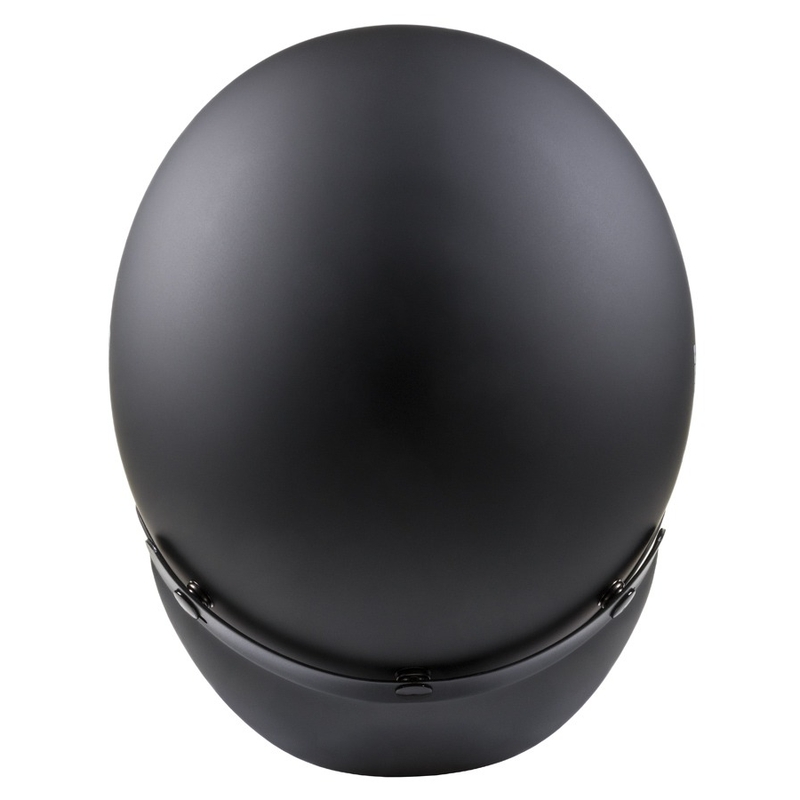 Cassida Oxygen open motorhelm zwart mat