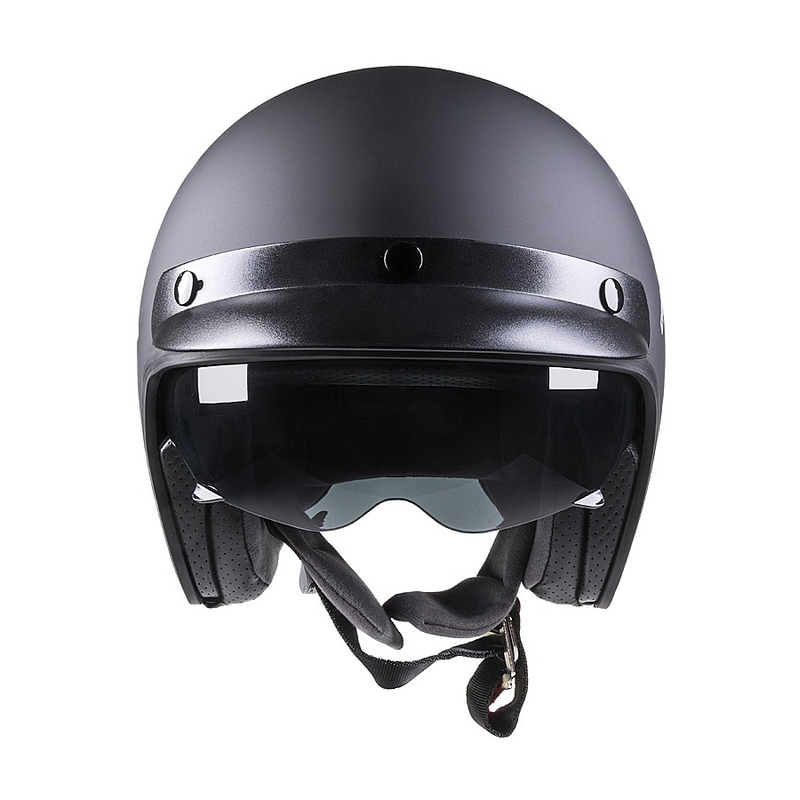Cassida Oxygen open motorhelm zwart mat