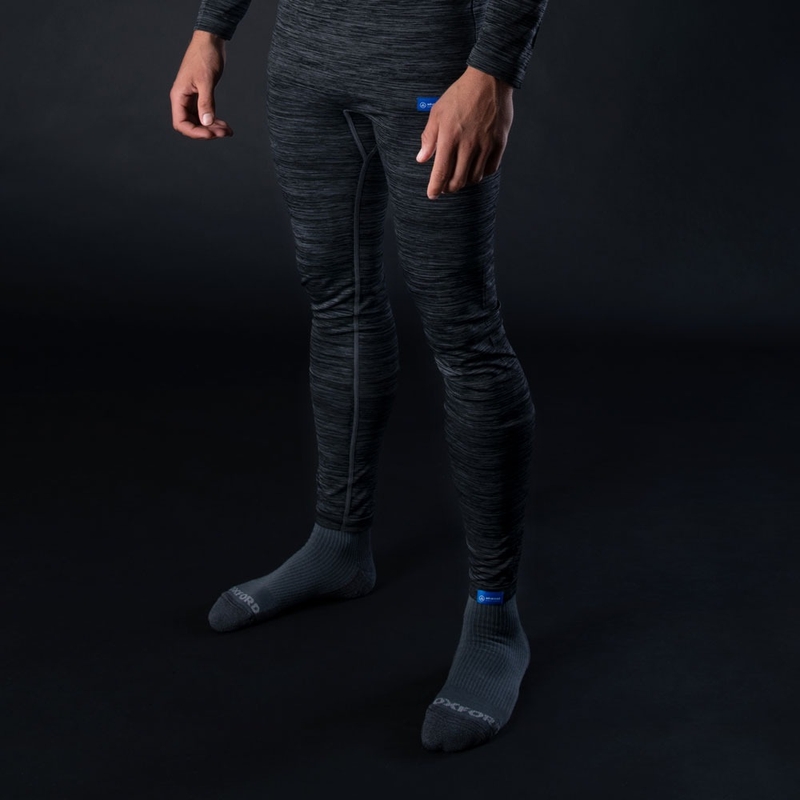 Oxford Advanced Base Layer thermisch ondergoed zwart-grijs