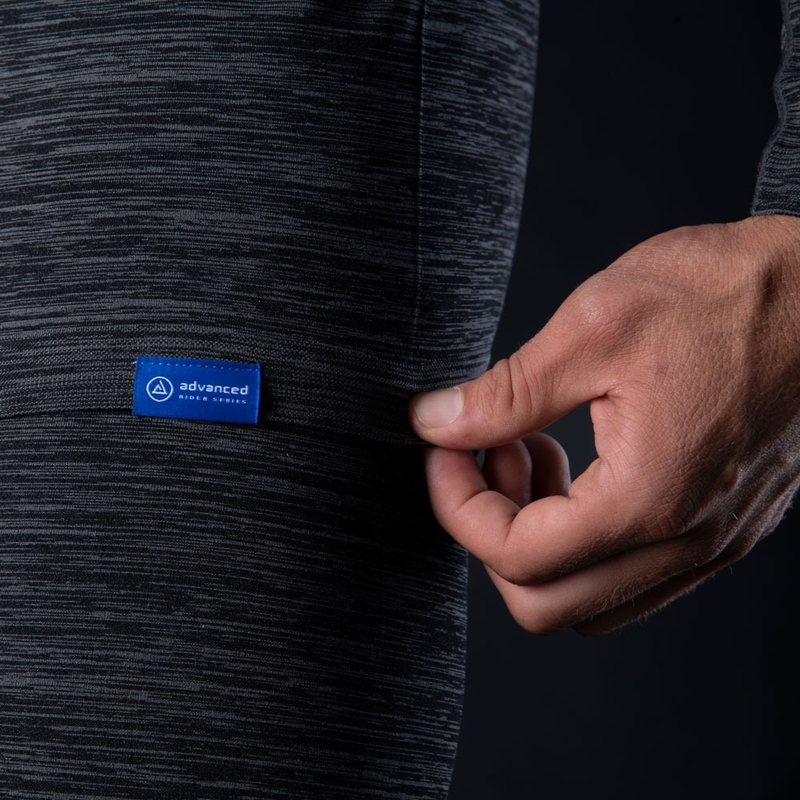 Oxford Advanced Base Layer thermisch ondergoed zwart-grijs