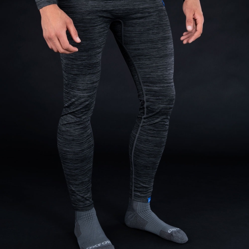 Oxford Advanced Base Layer thermisch ondergoed zwart-grijs