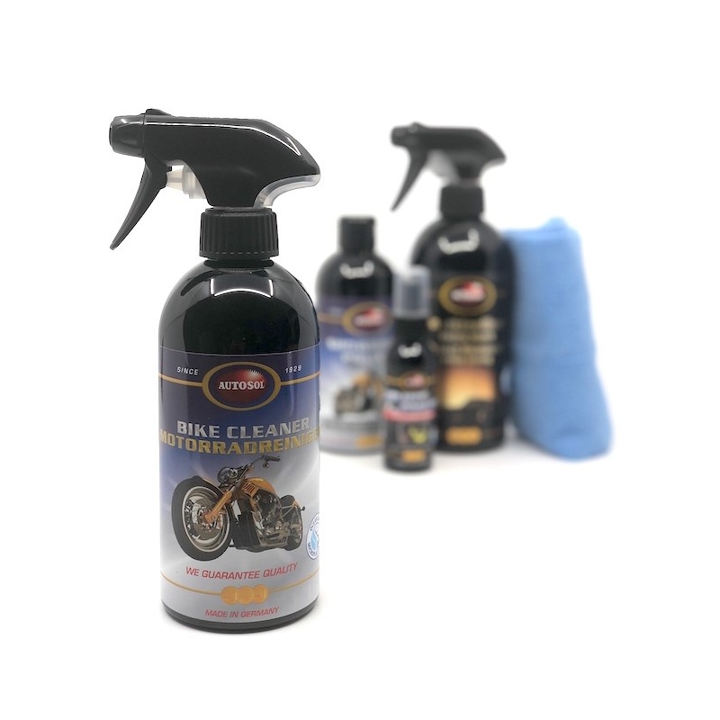 Autosol geschenkset voor het reinigen van toermotoren
