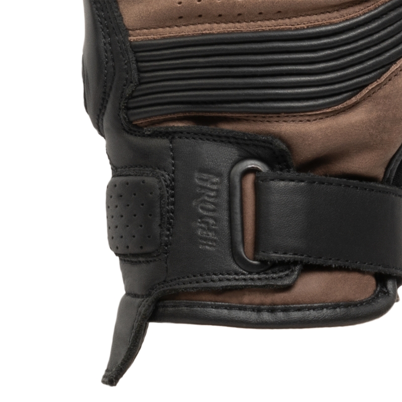 Dames motorhandschoenen BROGER Ohio vintage bruin uitverkoop