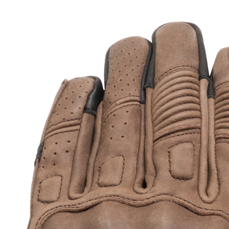 Dames motorhandschoenen BROGER Ohio vintage bruin uitverkoop
