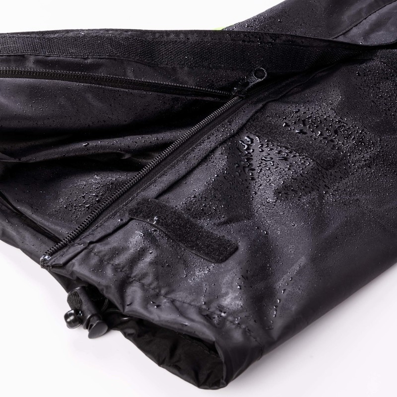 Moto kalhoty do deště Rebelhorn Patrol fluo žluto-černé