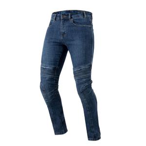 Motorjeans Ozone Hornet II blauw gewassen uitverkoop