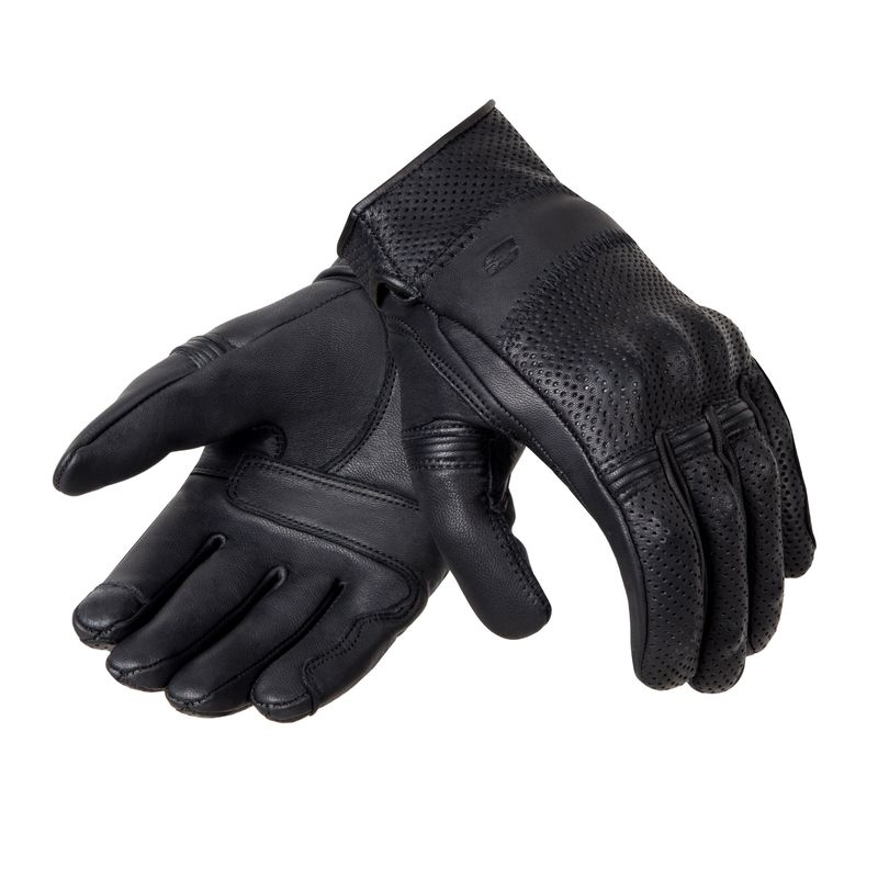 Dameshandschoenen Ozone Stick Custom II Motorfiets Zwart